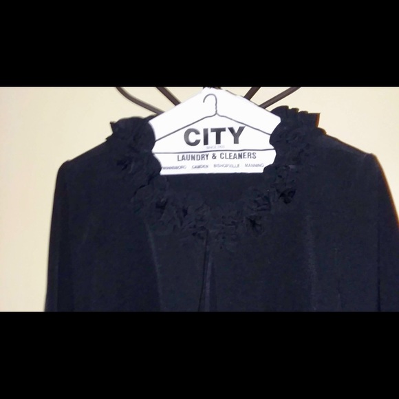 Black sheath dress with jacket - Picture 3 of 6